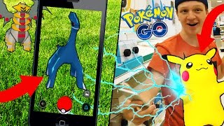 POKEMON GO | CATCHING THEM ALL! (Pokemon Go Gameplay) Pokemon IN REAL LIFE!