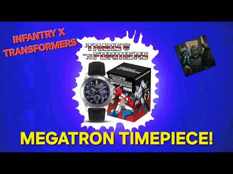 Infantry X Transformers Megatron Watch - GotBot True Review NUMBER 1390