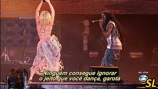 Shakira - Hips Don&#39;t Lie (Live in Brazil) (Tradução) (Legendado)4k