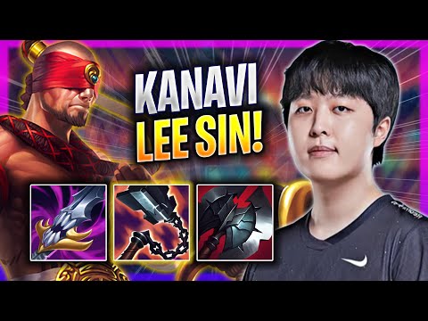 KANAVI IS SO CRAZY WITH LEE SIN! - JDG Kanavi Plays Lee Sin JUNGLE vs Graves! | Season 2023