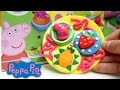 Peppa Pig Mega Dough Set Play Doh Fun Factory Machine Play Dough Treats Cupcakes Toys