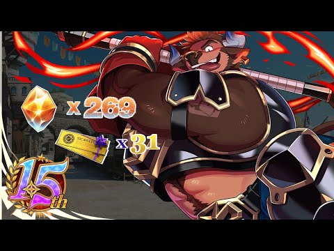 Last Day Scouting for 1.5 Anniv Volund!! ( 269 Stones + 31 Tickets ) - Another Eidos of Dragon Vein