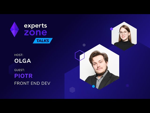 How to start a career at a software studio? Internship - Experts Zone Talks #4
