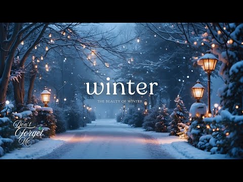 The Beauty Of Winter ❄️🎄  Relaxing Guitar Music for Cozy Christmas Nights & Peaceful Calm