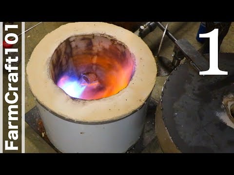 Making a Foundry Furnace From An Old Water Heater, Part 1 Video