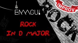 Guitar improv - Rock in D Major - by emmgui