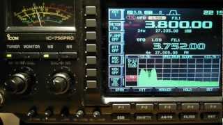 preview picture of video '7J4AAL strong signal in Sweden (SA2BDO) 3.800Mhz LSB on my G5RV antenna'