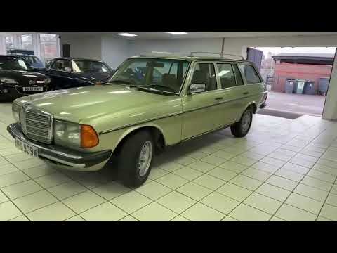 WALT MOTOR COMPANY NEWBURY - 1980/W MERCEDES BENZ W123 280 TE AUTO - GREEN - BPO909W - PROJECT