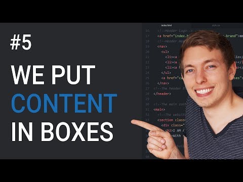 5 We Use Boxes in Websites | Learn HTML and CSS | HTML Tutorial | CSS Tutorial