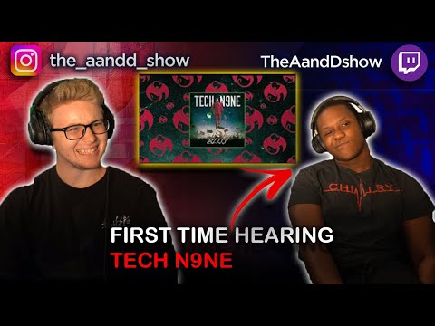 HIS FIRST TIME HEARING Tech N9ne - Badge Of Honor | Official Audio (REACTION!!)