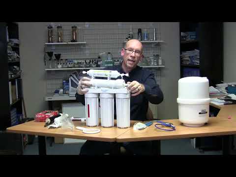 Changing Filters and Membrane in a Water Depot 5-stage Reverse Osmosis System