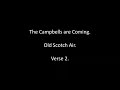 The Campbells are Coming instr
