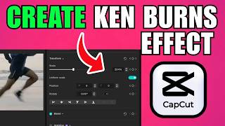 How To Create The Ken Burns Effect In CapCut (2026) (Step By Step For Beginners)