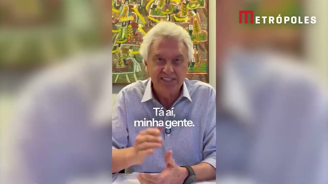 Caiado dispara contra Lewandowski: “Governo parceiro do crime”