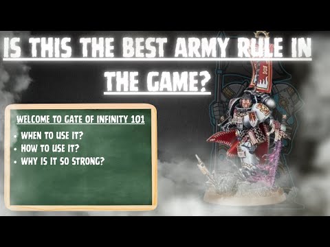 Guide to USING Gate of Infinity! - Grey Knights Army Rule Tactics