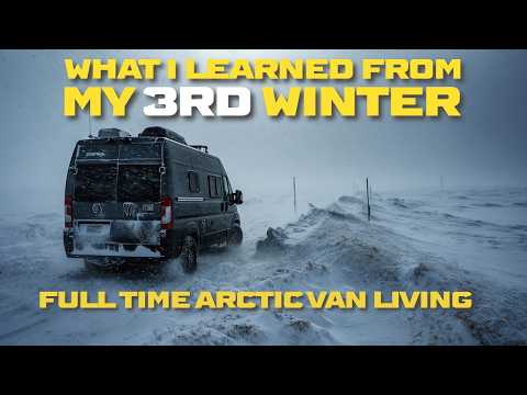 Surviving My HARSHEST Winter of Extreme BLIZZARD & SNOW STORM Full Time Van Life Solo Camping