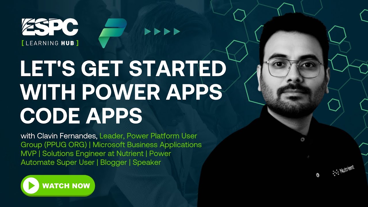 Let's Get Started with Power Apps code apps