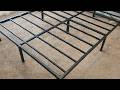 COMASACH 14 inch Twin XL Bed Frame No Box Spring Needed, Metal Platform Bed Frames Review