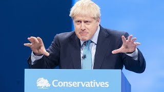 video: Boris Johnson's Tory conference speech: one message to party faithful – let's get Brexit done