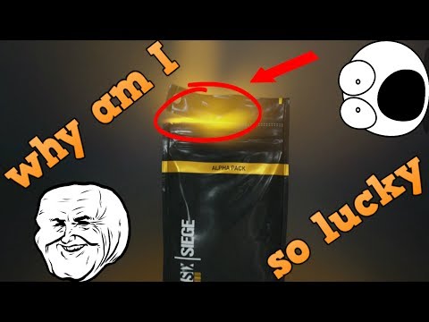 I AM SO LUCKY!!!!! (ALPHA PACK OPENING)