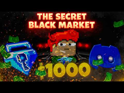 THE SECRET BLACK MARKET OF GROWTOPIA
