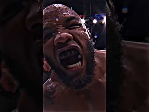 Yoel Romero barking aggressively after big win in Bellator