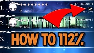 How to Complete Hollow Knight 112%