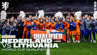 Highlights Belanda Vs Lithuania (4-0) di Kualifikasi Piala Dunia 2026, De Oranje Dapat Tiket Pildun!