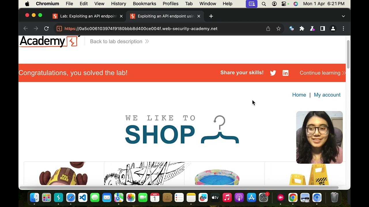 PortSwigger Lab: Exploiting an API endpoint using documentation Walkthrough #portswigger #academy
