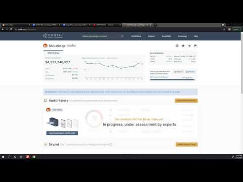 $SHIB Breaking NEWS!!! Proof ShibaSwap is Being Audited by Certik!! #shibainu #shibarmy #breaking