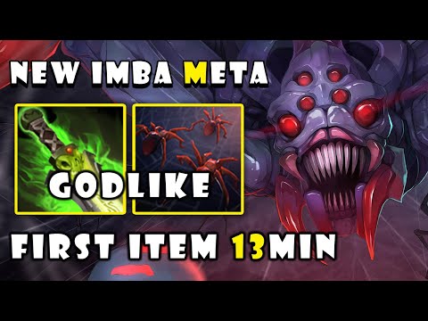 New Meta Mid Broodmother with First Item Ethereal Blade in 13Min | Scepter & Shard Gameplay 7.29