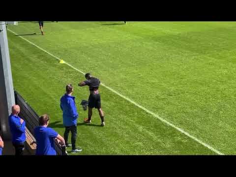 Quinten Timber traint mee met Oranje