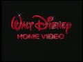 Disney Videos Walt Disney Home Video 1996