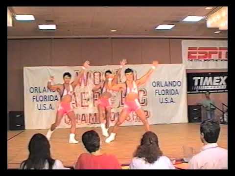 Kenichiro Nomura, Masami Harada, Hiroshi Sawano (Japan) - 1996 ANAC World Aerobic Championship