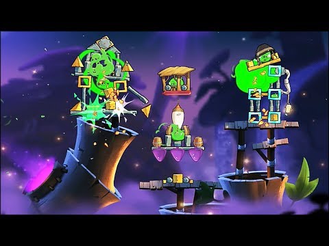 Angry Birds 2 – Level 144 - Hard Level (Greasy Swamp)