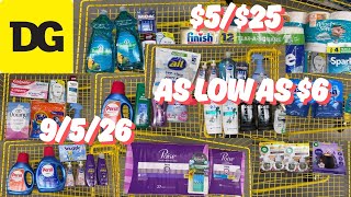 Dollar General $5/$25 - 9/5/26 - 10 Deals - Dollar General Couponing This Week 