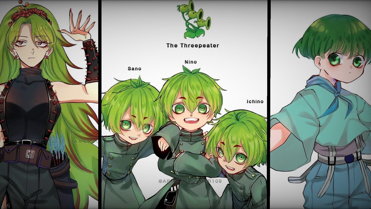 ||Kumpulan Plants vs zombie versi anime||Jedag jedug Alight motion|Part : 1|Terbaru 2022🧟💚