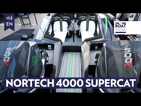 NORTECH 4000 Supercat seen at FLIBS 2024 - The Boat Show