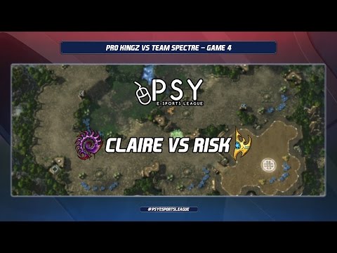 PSY eSports TL - ProKingz vs Team Spectre - Claire vs RIsk l MAP4 l PharaphobiaTV