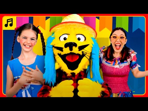 🎵 ARRAIÁ DO MOSTARDA 🎵 - Músicas de Festa Junina: Cai Cai Balão, Capelinha de Melão