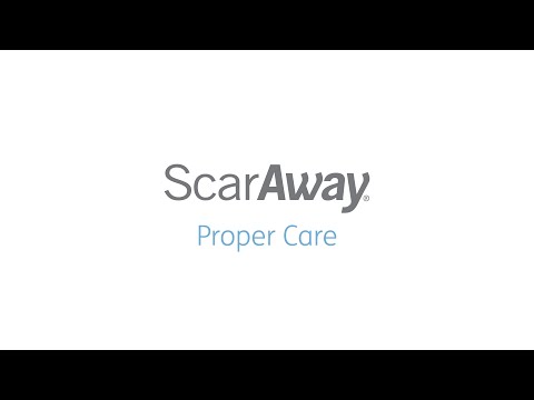 Proper Care of ScarAway Scar Sheets