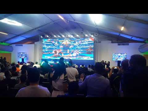 Sako vs oilking Crowd's hype at game over DR