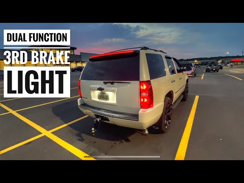 3rd Brake Light as Running Light Mod on Chevy Tahoe, Suburban or Yukon