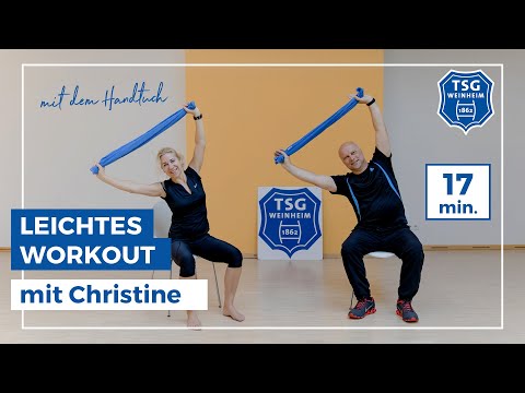 TSG Weinheim I Seniorengymnastik I leichtes Workout mit dem Handtuch