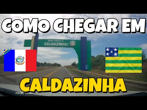 DE GOIÂNIA A CALDAZINHA VIA GO-020 E GO 536