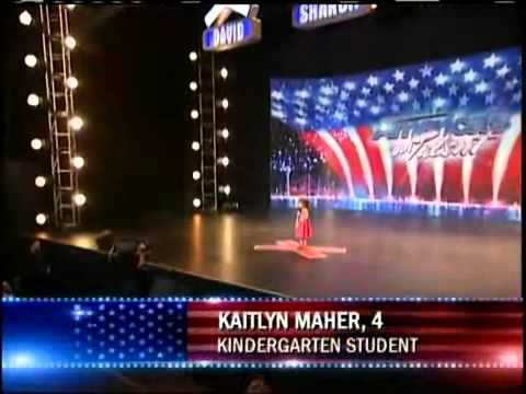 Kaitlyn Maher 4 year old singer on America's Got Talent