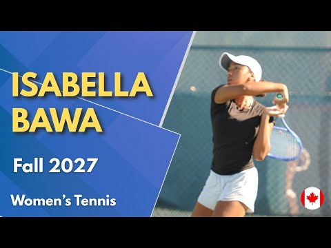 2027 College Tennis Recruitment Video