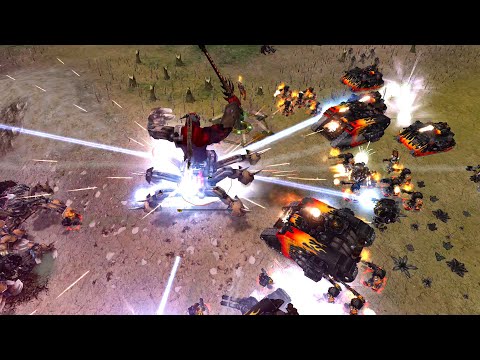 Unification Mod 2021: Survival: Legion of the Damned & Black Templars vs Chaos Daemons - Soulstorm