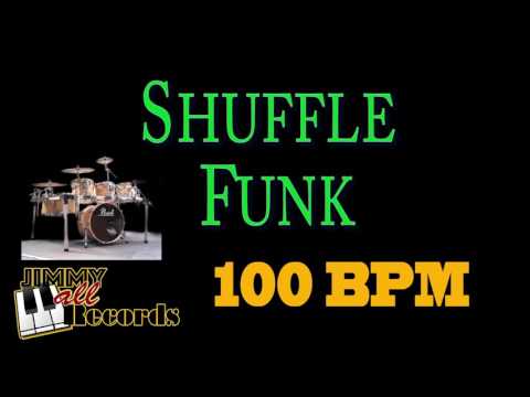 Shuffle Funk Drum Track 100 bpm - Ritmo de Bateria