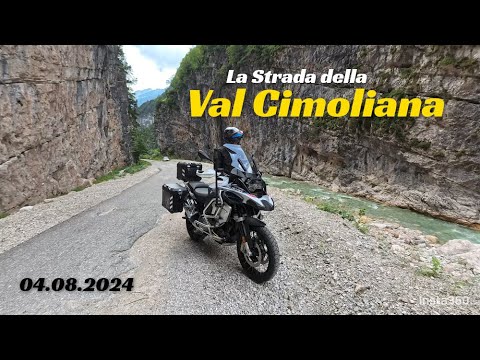 La strada della Val Cimoliana